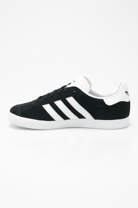 adidas Originals - Черевики dziecięce Gazelle — SS17-OBB0B6, чорний — фото 3