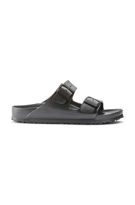 Natikači Birkenstock Arizona EVA Metallic moški, siva barva, 1001497