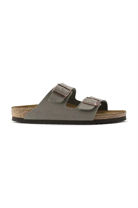 Birkenstock papuci Arizona 151211-Nubu.Stone