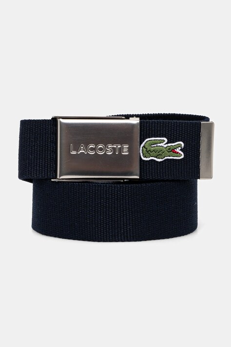 Ζώνη Lacoste χρώμα: ναυτικό μπλε