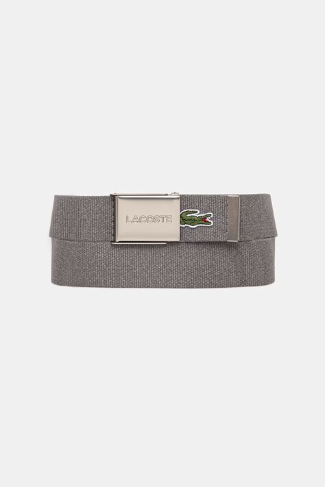 Lacoste pasek męski szary RC2012
