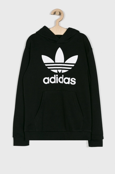 Mikina adidas Originals DV2870 černá barva, s potiskem