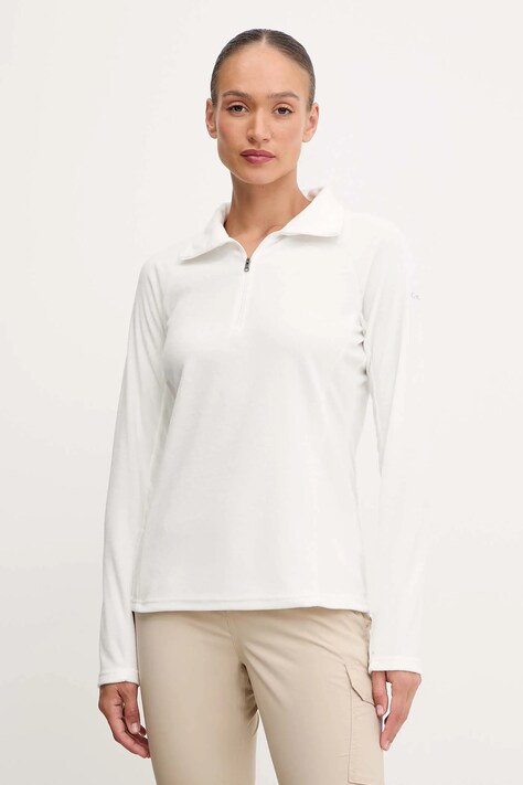 Columbia bluza sportowa Glacial IV kolor biały gładka 1802201
