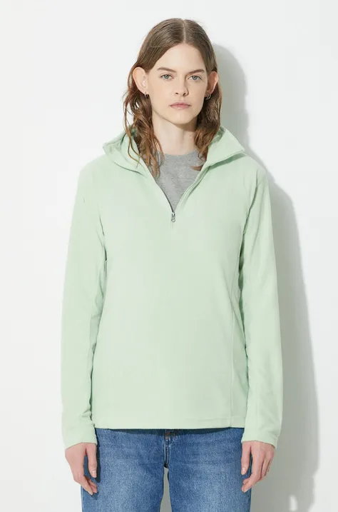 Columbia sports sweatshirt Glacial IV green color