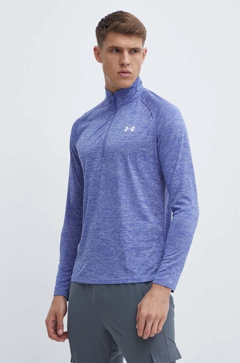 Under Armour bluza treningowa Tech 2.0 kolor niebieski melanżowa