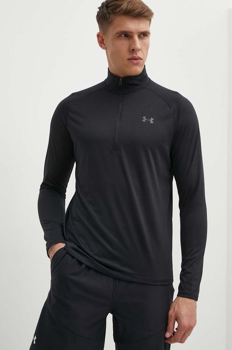 Φούτερ προπόνησης Under Armour Tech 2.0 χρώμα: μαύρο
