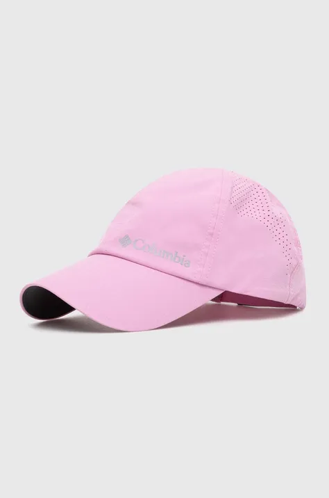 Kapa s šiltom Columbia roza barva
