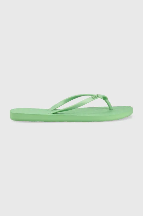 Roxy flip-flop zöld, női, lapos talpú, ARJL100873