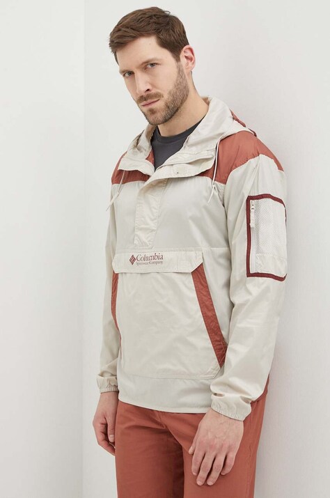 Columbia windbreaker TERREX Challenger culoarea gri, de tranziție 1714291