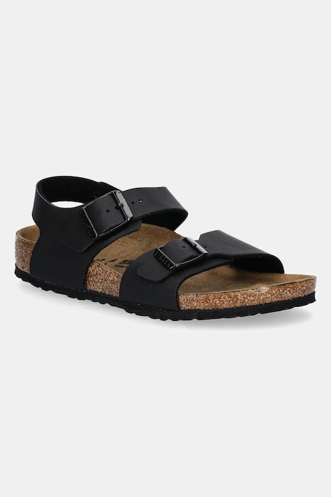 Παιδικά σανδάλια Birkenstock χρώμα: μαύρο, 187603