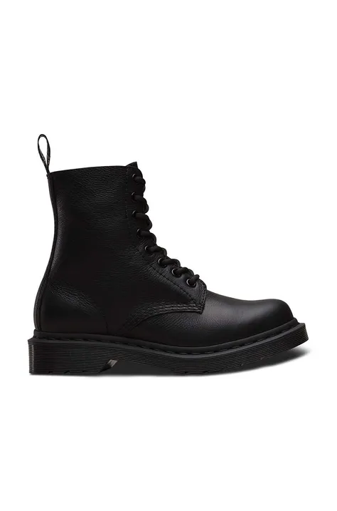 Δερμάτινα workers Dr. Martens 146 Pascal MONO  1460 Pascal MONO χρώμα: μαύρο IL3431 24479001