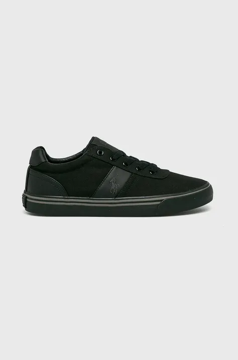 Čevlji Polo Ralph Lauren črna barva