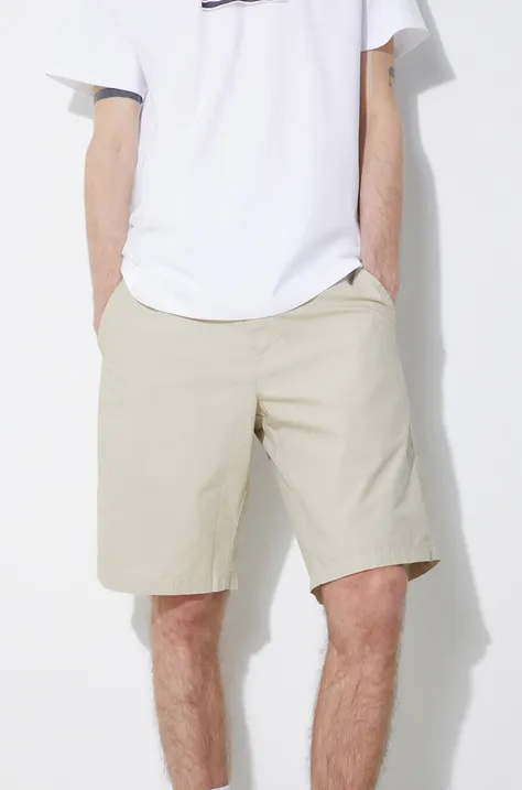 Columbia cotton shorts Washed Out beige color 1491953