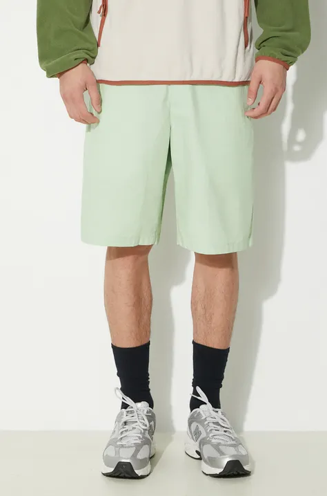 Columbia cotton shorts Washed Out green color 1491953