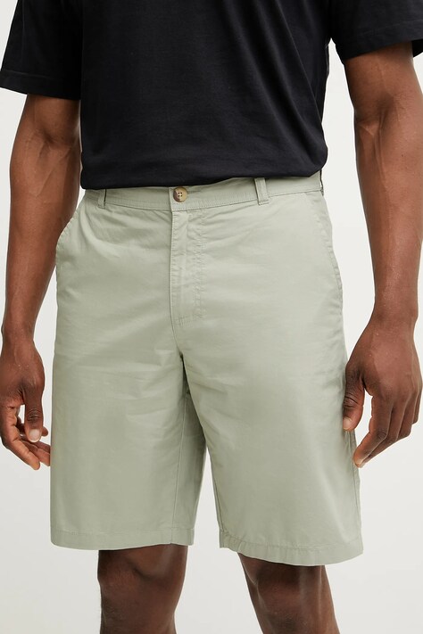Columbia cotton shorts Washed Out green color 1491953