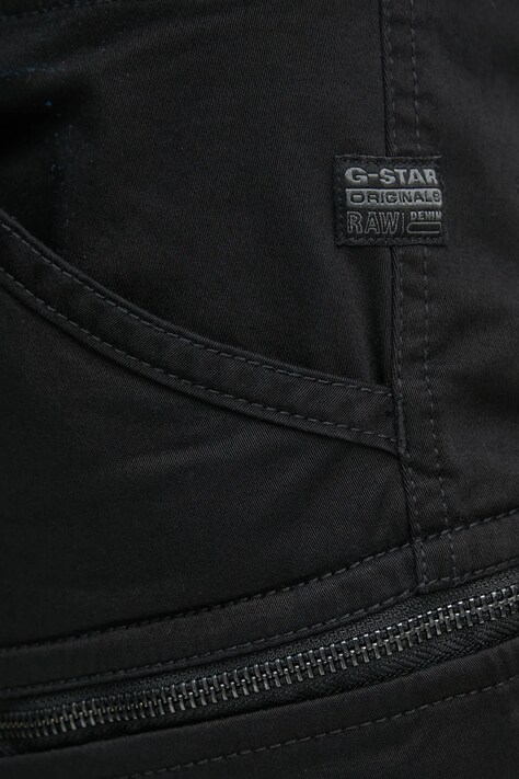 G-Star - Шорти Rovic zip relaxed 1\2 — SS19-SZM05J, чорний — фото 4