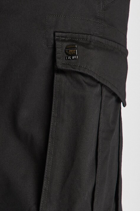 G-Star - Шорти Rovic zip relaxed 1\2 — SS19-SZM05J, чорний — фото 5