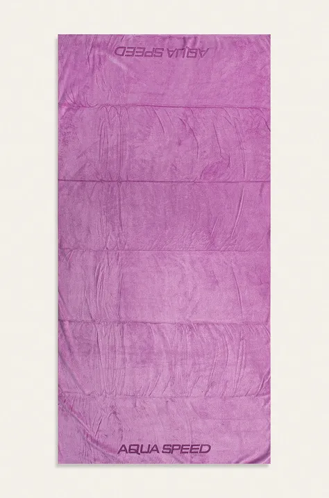 Πετσέτα Aqua Speed Dry Soft χρώμα: μοβ