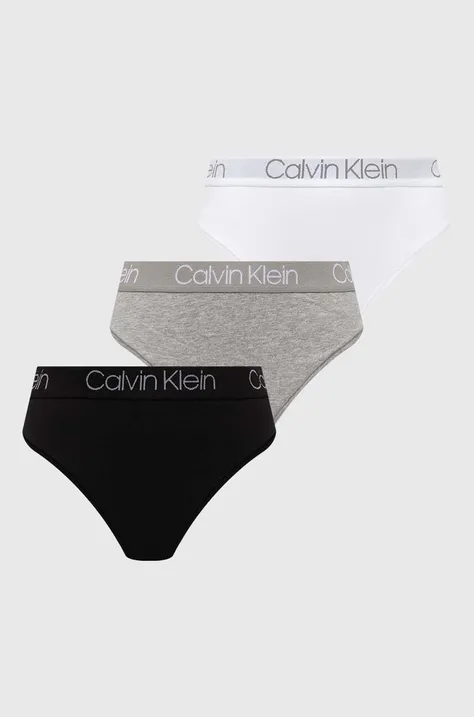 Calvin Klein Underwear - Бикини (3 бройки) 000QD3757E