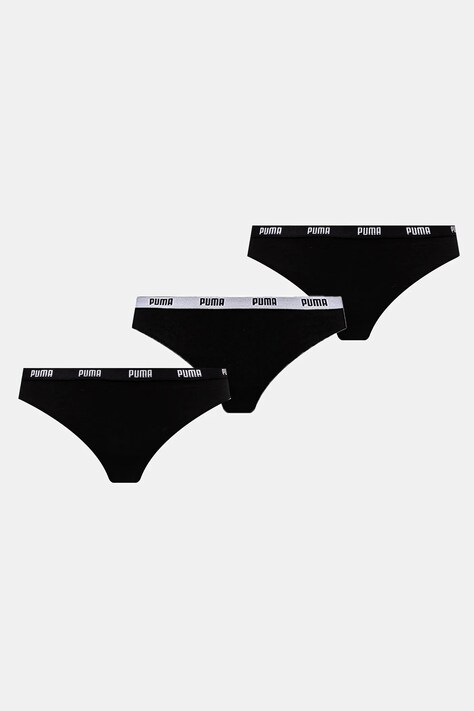 Puma tanga 3-pack culoarea negru, 907590