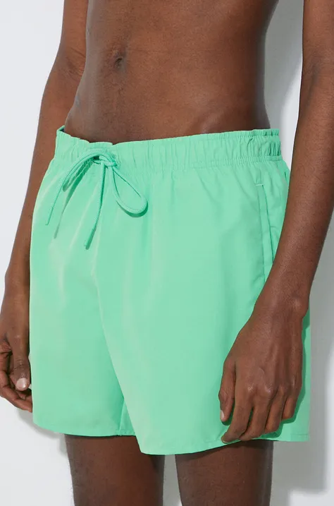 Plavkové šortky Lacoste zelená farba