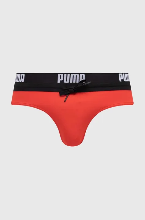 Плувни шорти Puma в червено 907655