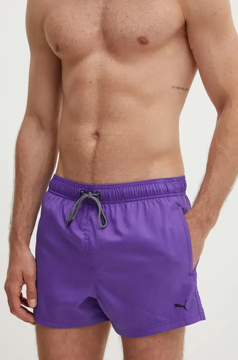 Kopalne kratke hlače Puma vijolična barva, 907658