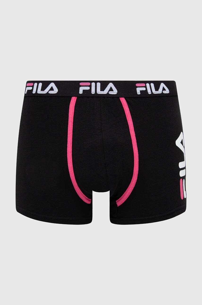 Fila boxeralsó fekete, férfi