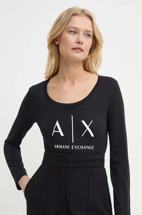 Armani Exchange - Блуза с дълъг ръкав