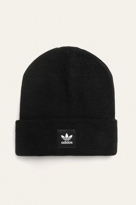 adidas Originals - Шапка ED8712.M Adicolor Cuff Beanie ED8712.M-BLACK