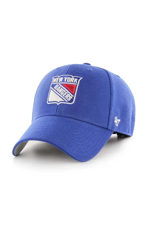 47brand șapcă MLB New York Rangers H-MVP13WBV-RY