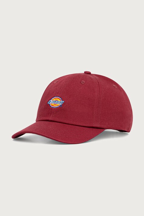 Dickies Czapka z daszkiem bawełniana bordowa DK0A4TKV