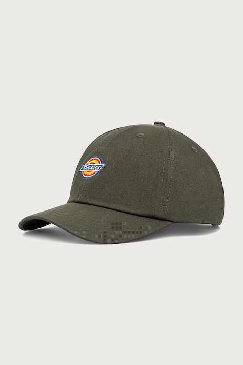 Dickies Καπέλο με γείσο βαμβακερό πράσινο DK0A4TKV