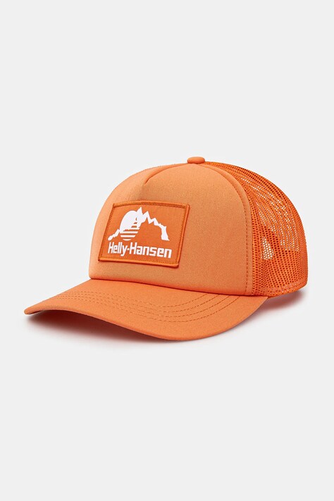 Helly Hansen колір помаранчевий з аплікацією