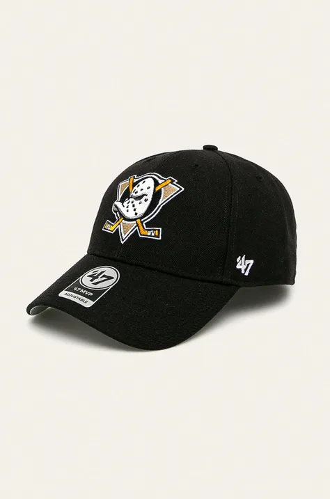 47 brand - Καπέλο NHL Anaheim Ducks H-MVP25WBV-BKI