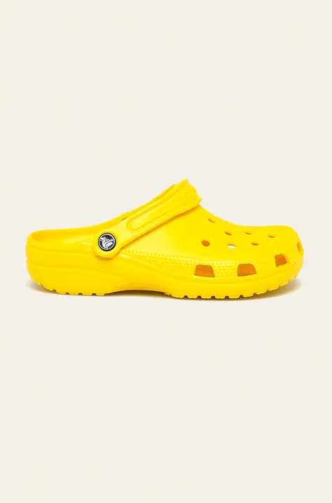 Crocs sliders Classic yellow color 10001