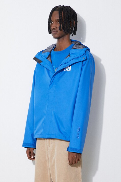 Bunda Helly Hansen SEVEN pánská, modrá barva, 62047