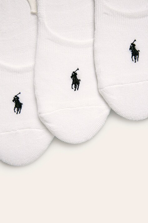 Polo Ralph Lauren - Шкарпетки (3-pack) — SS20-LGD06H, білий — фото 2