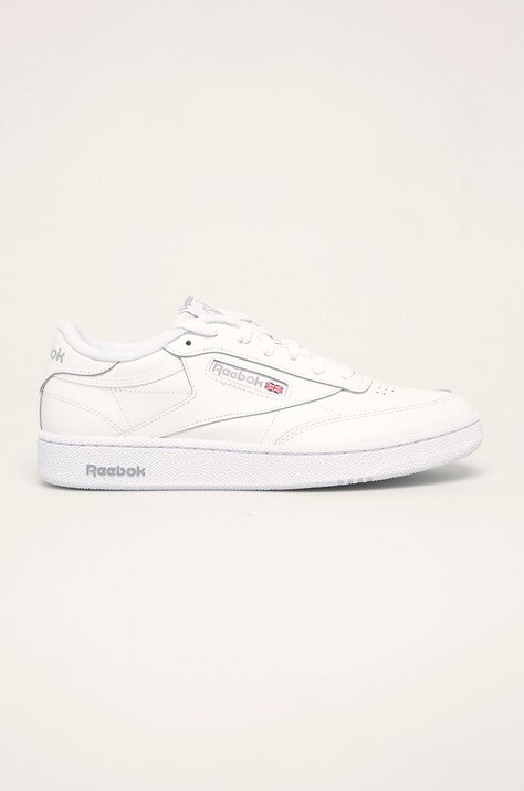 Шкіряні кросівки Reebok Classic колір білий