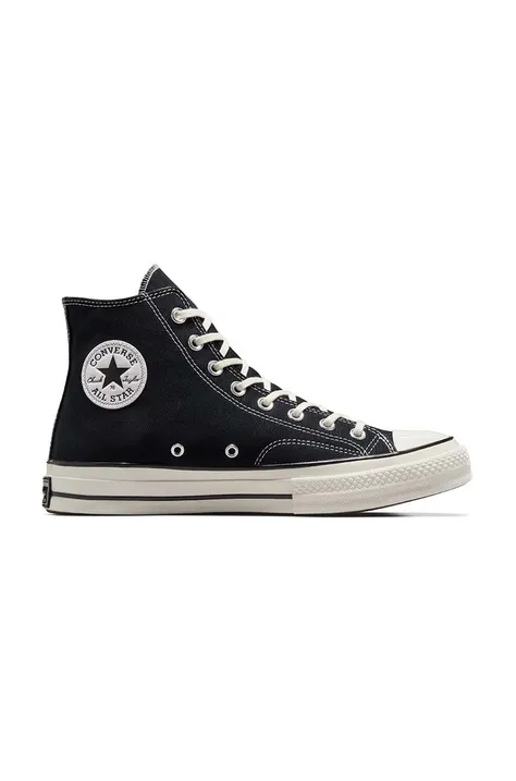 Πάνινα παπούτσια Converse C162050 χρώμα: μαύρο