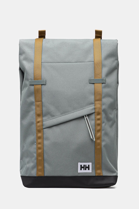Раница Helly Hansen в зелено голям размер с изчистен дизайн