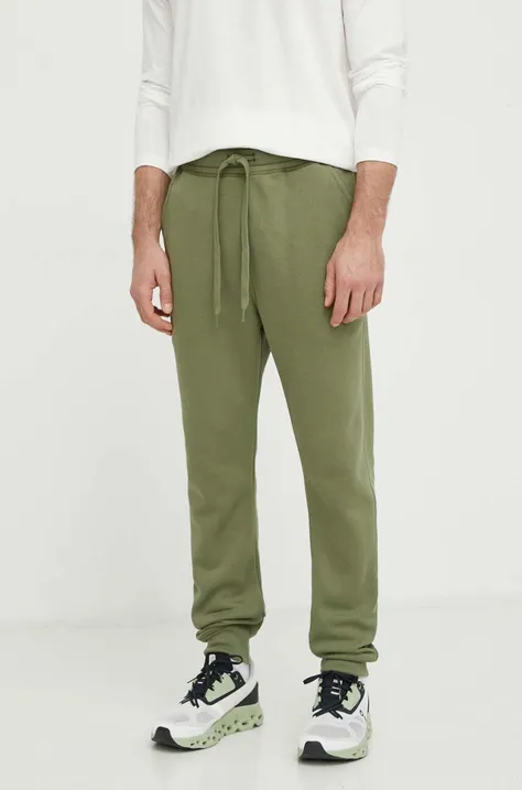Спортивные штаны G-Star Raw цвет зелёный однотонные