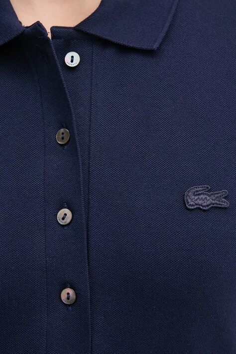 Lacoste сукня з бавовною — SS20-SUD0YE, темно-синій — фото 5