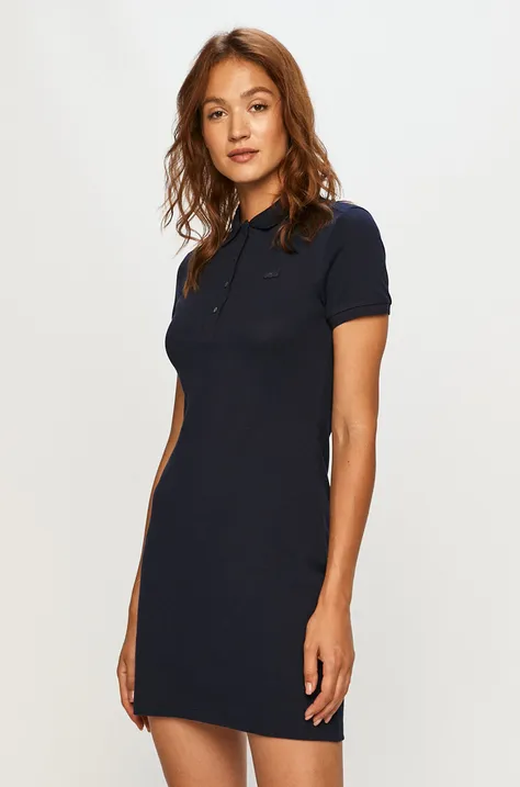 Платье Lacoste цвет синий mini прямое EF5473-001