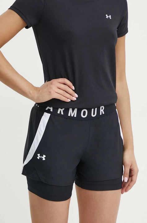 Under Armour szorty damskie z nadrukiem medium waist 1351981