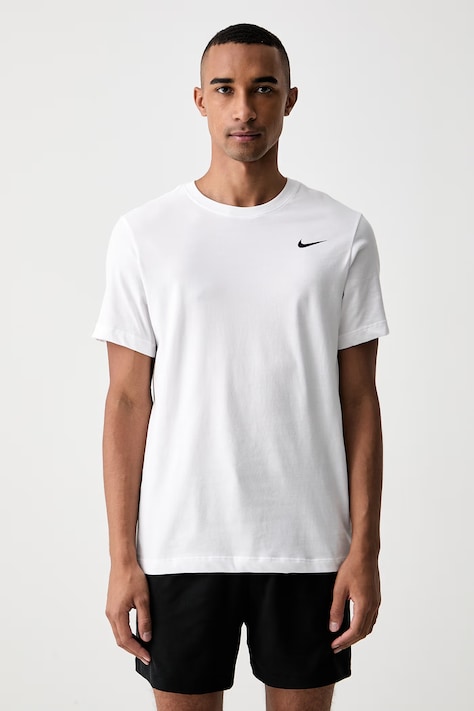 Nike tricou de antrenament pentru bărbați alb