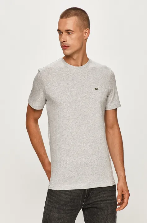 Lacoste cotton t-shirt gray color