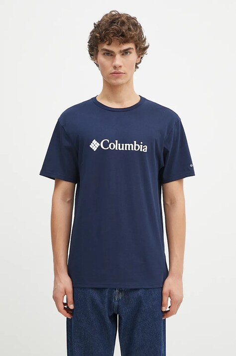 Футболка Columbia мужская цвет синий с принтом 1680053-014