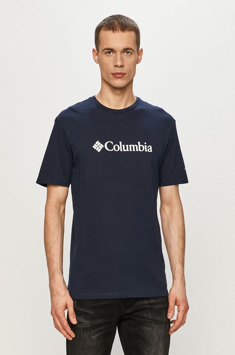 Μπλουζάκι Columbia χρώμα ναυτικό μπλε 1680053