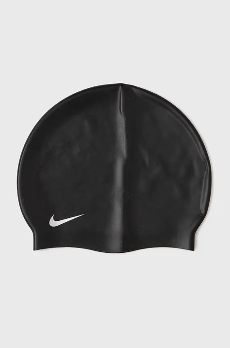 Дитяча шапка для плавання Nike Kids колір чорний